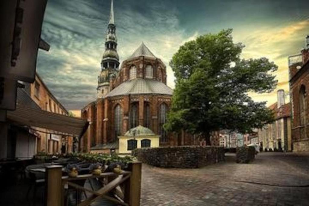 Lovely Old Riga Studio Exterior foto